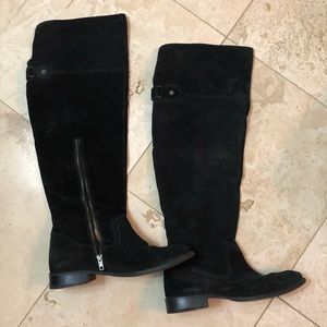 Frye suede Shirley OTK Boots